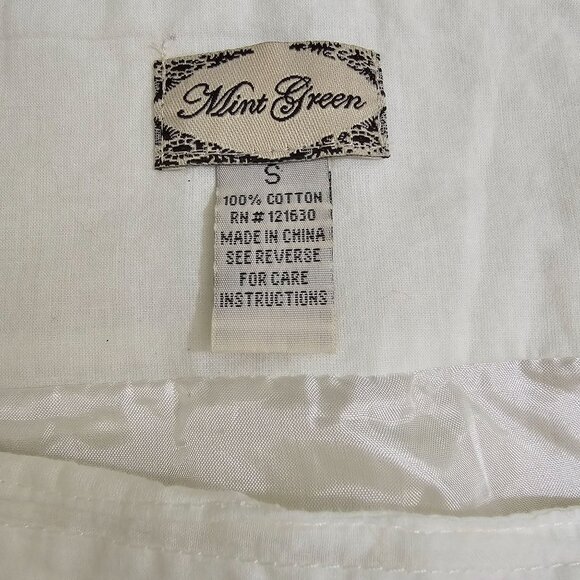 Floral Print Colorful Cotton Skirt Womens Sz S Lined Bohemian Mood Day Nigth - Picture 11 of 12